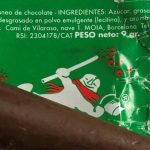 Alérgenos no declarados (leche, soja y frutos secos) en productos de sucedáneo de chocolate
